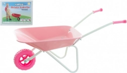 Brouette en métal pour enfants Yupee grande – Rose