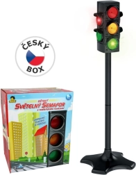 Feu de signalisation à piles avec des fonctions réalistes