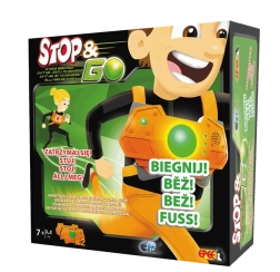 Stop & Go – course d’agents, jeu interactif avec capteurs de mouvement