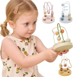 labyrinthe de perles en bois POLARB pour développer la motricité fine