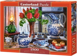 Puzzle 1500 pièces Nature morte aux tulipes