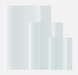 Protège-cahier A6 en PP transparent, brillant – lot de 10 pièces