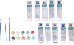 Kit créatif peinture par numéros 30x30 cm