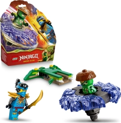 LEGO NINJAGO Nya vs. monstre mutant avec toupie