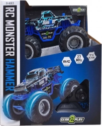 Voiture RC Monster Hammer Flames 1:24