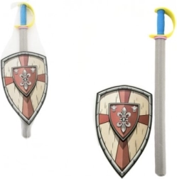 Épée en mousse avec bouclier 75 cm