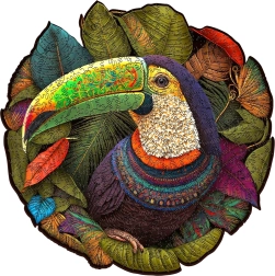 Puzzle en bois Toucan par EscapeWelt