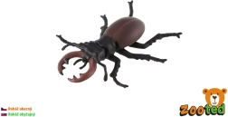 Figurine en plastique de lucane cerf-volant 8 cm