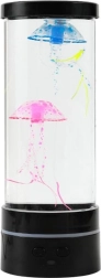 Lampe LED avec méduses flottantes