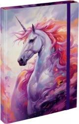 Chemises pour cahiers A4 Royaume de la Licorne BAAGL