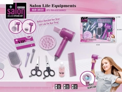 Coffret de coiffure avec sèche-cheveux pour enfants