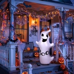 Fantôme d’Halloween gonflable de 120 cm