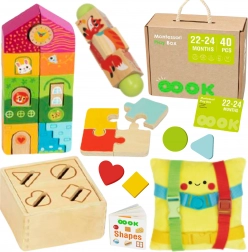 Tooky Toy boîte Montessori 22–24 mois – ensemble éducatif 7-en-1
