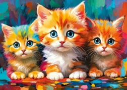 Puzzle Trois petits cœurs 500 pièces CHERRY PAZZI