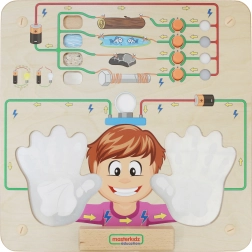 Masterkidz tableau pour expérimenter la conductivité