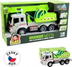 Grue automobile à inertie avec lumière et son