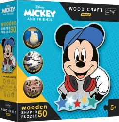 Puzzle en bois Dans le monde de Mickey 50 pièces