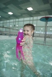 Jouet de bain rose Squiddy