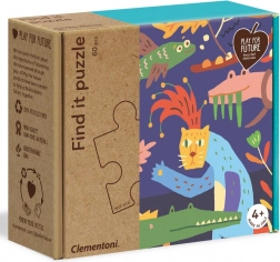 Puzzle 60 pièces Jungle