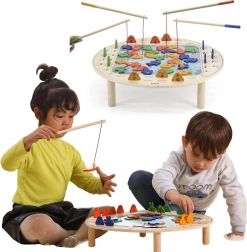 Jeu en bois Pêche aux poissons FSC