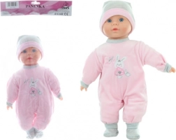 Bébé fille avec sons 40 cm