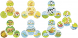 Puzzle en bois Animaux par Goki