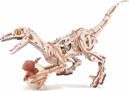 Rokr puzzle mécanique 3D en bois velociraptor