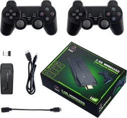 RENEW FORCE console de jeu rétro pour TV avec deux manettes