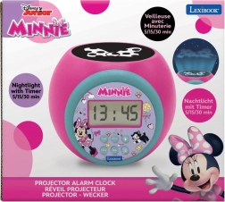 Réveil Lexibook Minnie avec projecteur de plafond