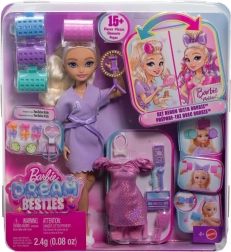 Barbie Dream Besties Malibu – poupée mannequin avec accessoires de soirée