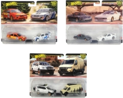 Hot Wheels Premium – set de 2 voitures métalliques