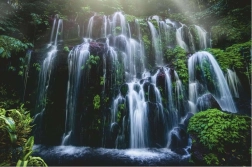 Puzzle Ravensburger Waterfall Retreat Bali 3000 pièces