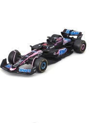 modèle métallique 1:43 bburago alpine a524 n°31 esteban ocon avec pilote dans boîte cadeau