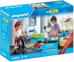 Playmobil My Life entraînement fitness – set de jeu avec figurines
