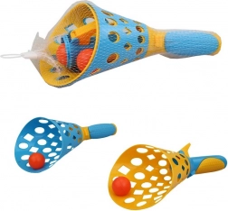 Panier avec balle à ressort pour enfants