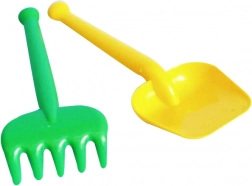 Set de jardin en plastique pour enfants – petite pelle et petits râteaux