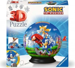 Puzzle 3D boule Sonic 72 pièces de Ravensburger