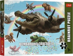 Puzzle Trefl BrainRots Bombardino Crocodilo 200 pièces