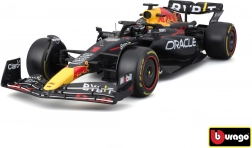 modèle métallique F1 ORACLE RED BULL RACING RB19 1:18 avec pilote Max Verstappen