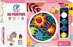 Kit de peinture 3D de fleurs