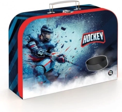 Valise laminée pour enfants Hockey 34 cm