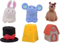 Flip and Change – animaux transformables en caoutchouc