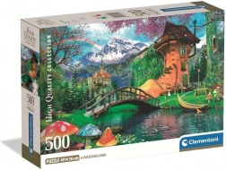 Clementoni puzzle Maison dans la vieille botte 500 pièces