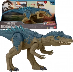 Figurine interactive dinosaure Allosaurus JURASSIC WORLD Epic Evolution 43 cm avec sons