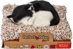 Perfect Petzzz chat noir et blanc sur coussin