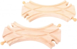 Bigjigs Rail Aiguillage Symétrique Relié