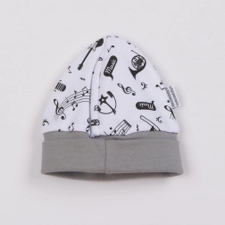 Bonnet pour bébé en coton NEW BABY Music