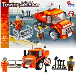 Kit de dépanneuse – véhicule utilitaire orange avec figurines