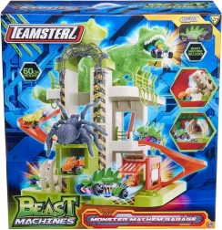 Teamsterz garage Monster Mayhem avec piège à dinosaures