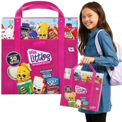 Shopkins Real Littles sac portable pour 50 mini figurines
